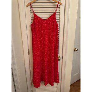 Gap Red Polka Dot Dress